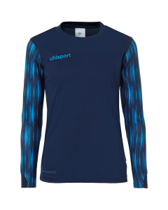 uhlsport Reaction Goalkeeper Set Junior marine/fluo blau