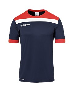 uhlsport Offense 23 Trikot Kurzarm marine/rot/weiß