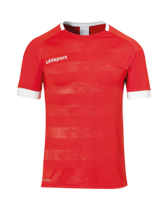 uhlsport Division II Trikot Kurzarm rot/weiß