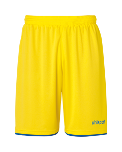 uhlsport Club Shorts limonengelb/azurblau
