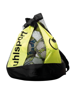 uhlsport Ballsack (16 Bälle) schwarz/fluo gelb