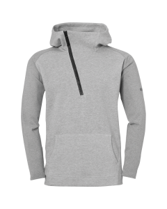 uhlsport Essential Pro Zip-Hoodie dark grau melange