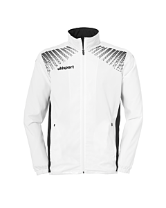 uhlsport GOAL Präsentationsjacke weiß/schwarz