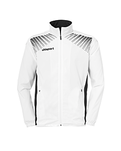 uhlsport GOAL Präsentationsjacke weiß/schwarz