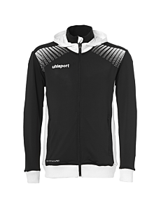 uhlsport GOAL Tec Kapuzenjacke schwarz/weiß