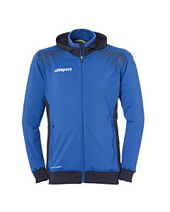 uhlsport GOAL Tec Kapuzenjacke azurblau/marine