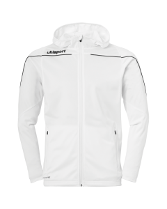 uhlsport Stream 22 Track Hood Jacket weiß/schwarz