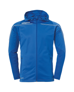 uhlsport Stream 22 Track Hood Jacket azurblau/weiß