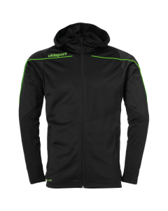 uhlsport Stream 22 Track Hood Jacket schwarz/fluo grün