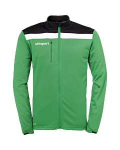 uhlsport Offense 23 Poly Jacke grün/schwarz/weiß