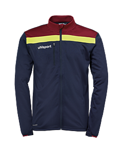 uhlsport Offense 23 Poly Jacke marine/bordeaux/fluo gelb