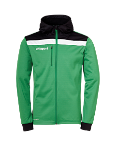 uhlsport Offense 23 Multi Hood Jacket grün/schwarz/weiß