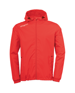 uhlsport Essential Regenjacke rot/weiß