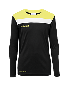 uhlsport Offense 23 Torwart-Set Junior schwarz/fluo gelb/weiß