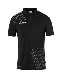 uhlsport Score 26 Poly Polo schwarz/weiß