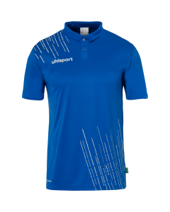 uhlsport Score 26 Poly Polo azurblau/weiß