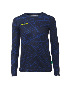uhlsport Prediction Torwart Set Junior marine/fluo gelb