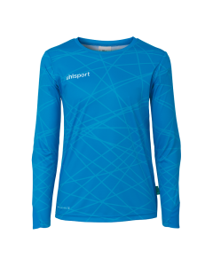 uhlsport Prediction Torwart Set Junior fluo blau