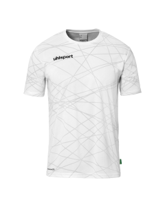 uhlsport Prediction Shirt Kurzarm weiß