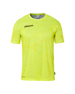 uhlsport Prediction Shirt Kurzarm fluo gelb