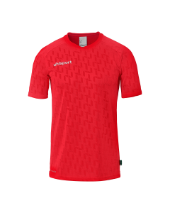 uhlsport Division 28 Shirt Kurzarm rot