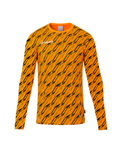 uhlsport Progressive Torwart Shirt fluo orange/schwarz