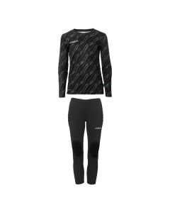 uhlsport Progressive Torwart Set Junior schwarz