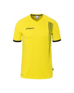 uhlsport Impulse Shirt Kurzarm limonengelb/schwarz