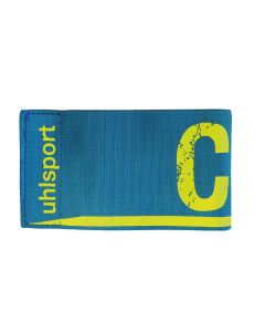 uhlsport Spielführerarmbinde (Cyan, Weiß) SENIOR