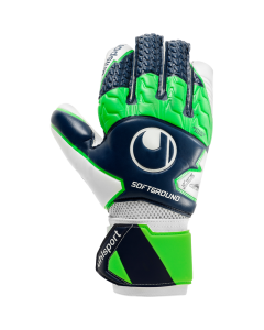 uhlsport Soft HN Comp Torwarthandschuhe marine/fluo grün/weiß