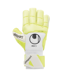 uhlsport Pure Alliance Soft Pro Torwarthandschuhe weiß/fluo gelb/schwarz
