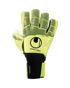 uhlsport Absolutgrip Flex Frame Carbon Torwarthandschuhe fluo gelb/schwarz