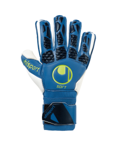 uhlsport Hyperact Soft Flex Frame Torwarthandschuhe night blau/weiß/fluo gelb