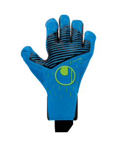 uhlsport Aquagrip HN Torwarthandschuhe pacific blau/schwarz/fluo