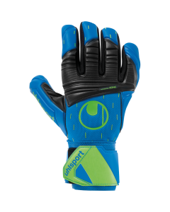 uhlsport Aquasoft HN Torwarthandschuhe pacific blau/schwarz/fluo