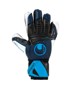 uhlsport Speed Contact Supersoft Torwarthandschuhe marine/schwarz/fluo blau